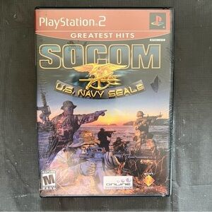 Sealed PlayStation 2 SOCOM:US Navy Seals